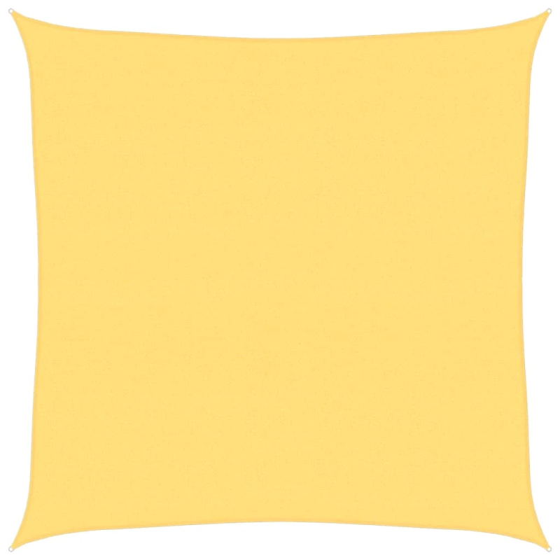 vidaXL saulessargs, 160 g-m², bēšs, 6x6 m, HDPE