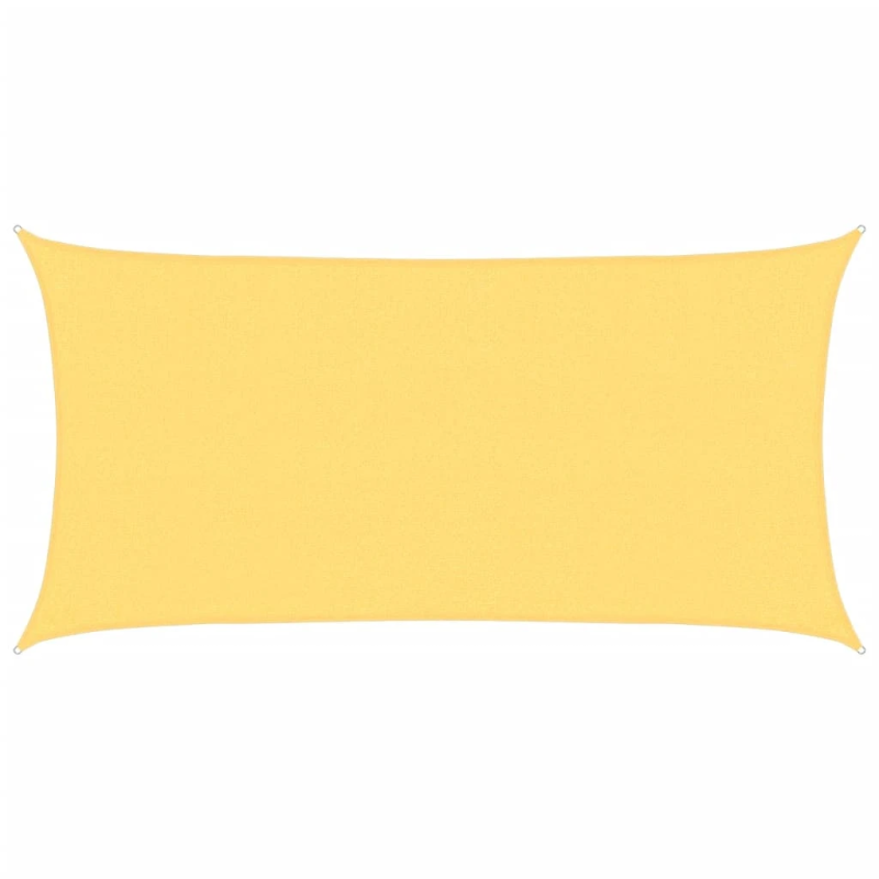 vidaXL saulessargs, 160 g-m², bēšs, 2,5x5 m, HDPE