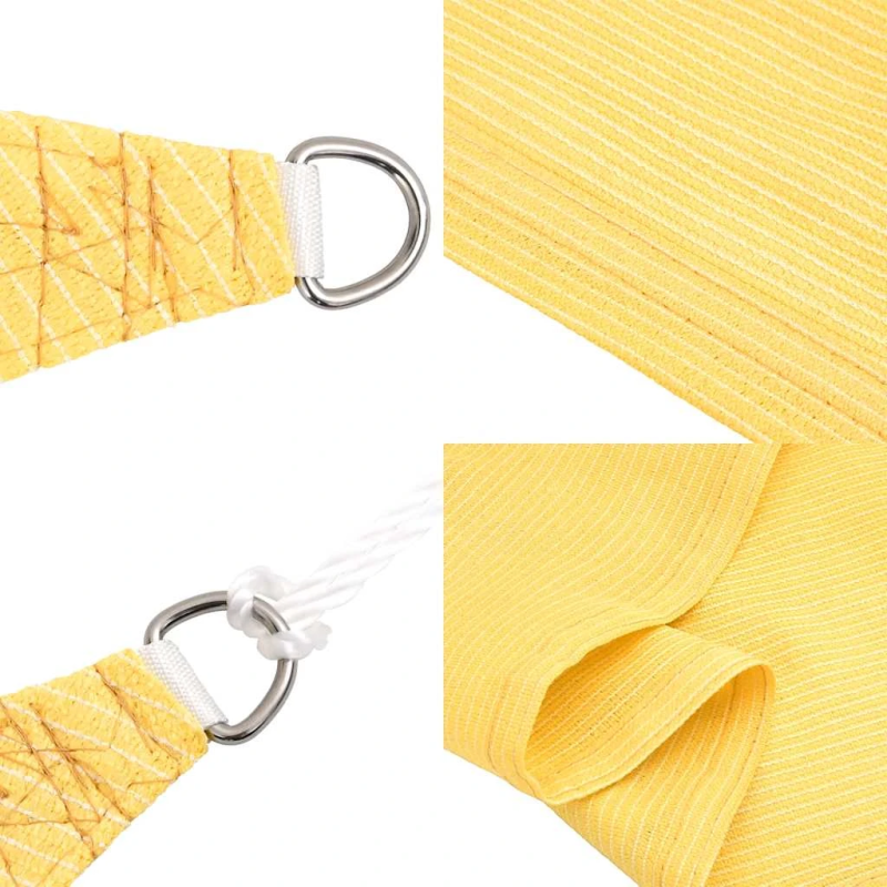 vidaXL saulessargs, 160 g-m², bēšs, 3x6 m, HDPE