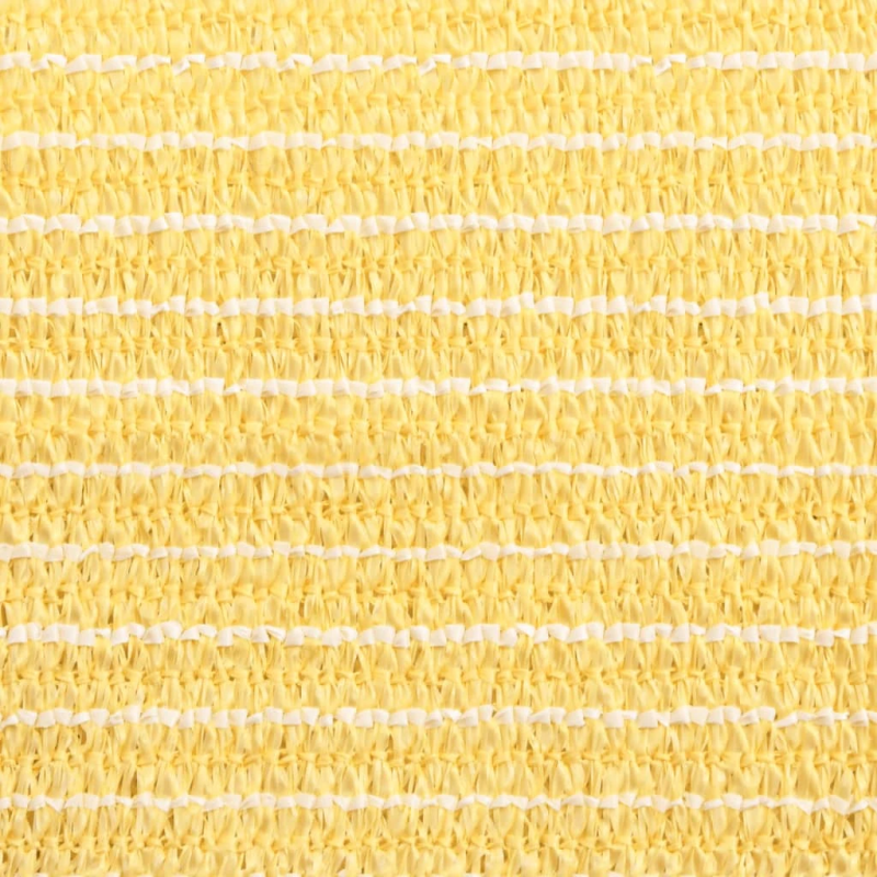 vidaXL saulessargs, 160 g-m², bēšs, 5x7 m, HDPE