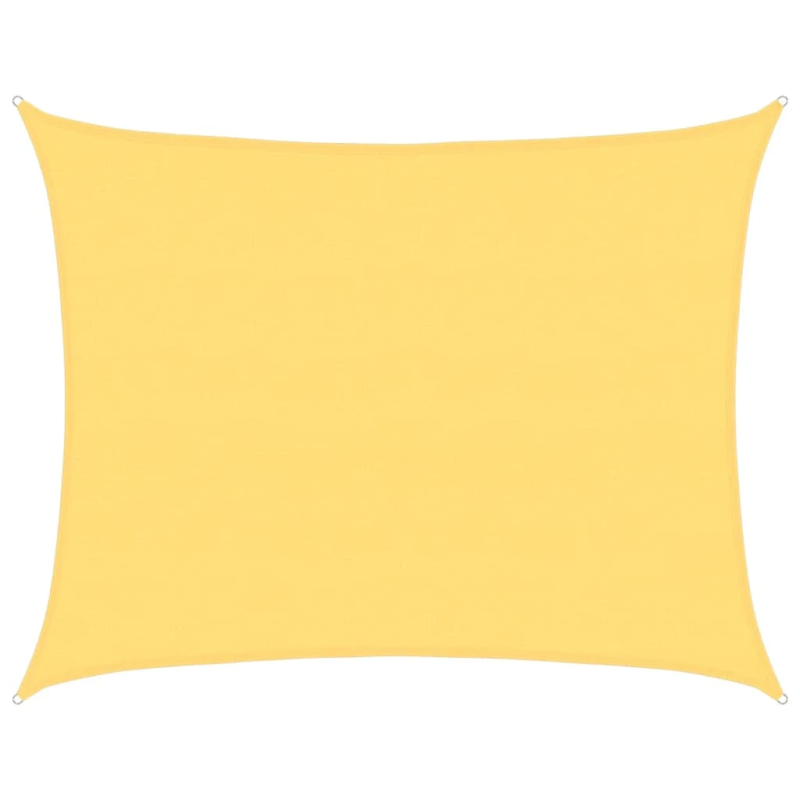 vidaXL saulessargs, 160 g-m², bēšs, 6x7 m, HDPE