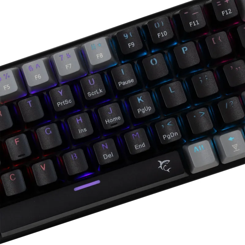White Shark GK-002111V2 Wakizashi 2 Black-Grey US Red Switches