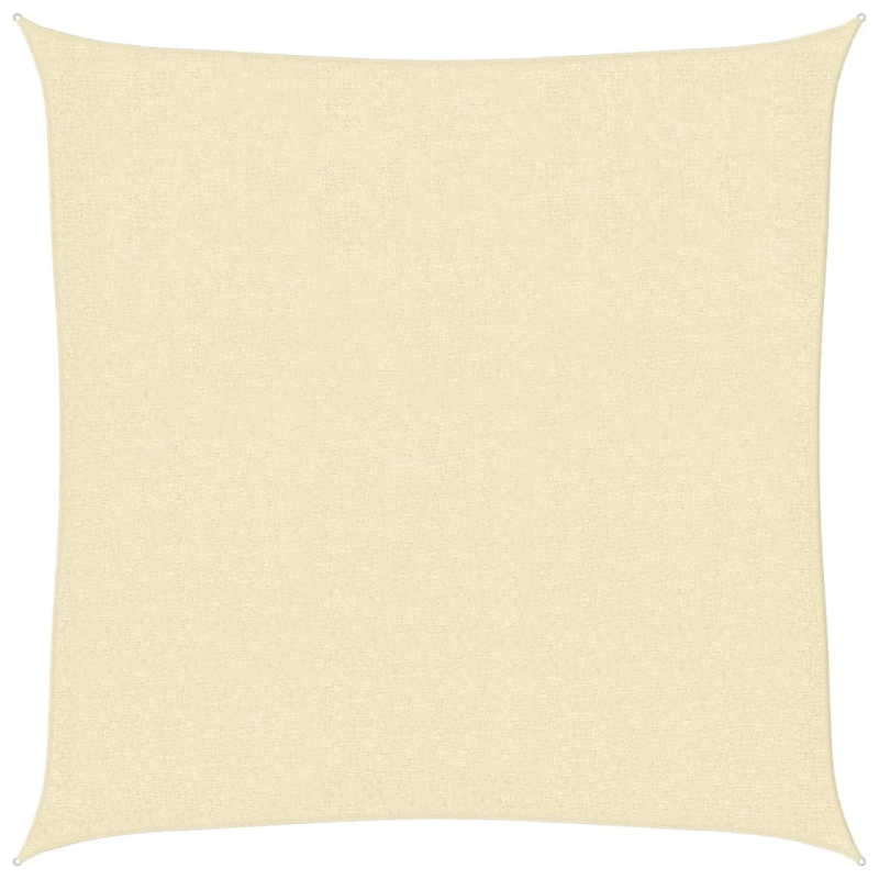 vidaXL saulessargs, 160 g-m², krēmkrāsas, 2,5x2,5 m, HDPE