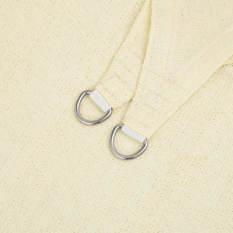 vidaXL saulessargs, 160 g-m², krēmkrāsas, 2x2,5 m, HDPE