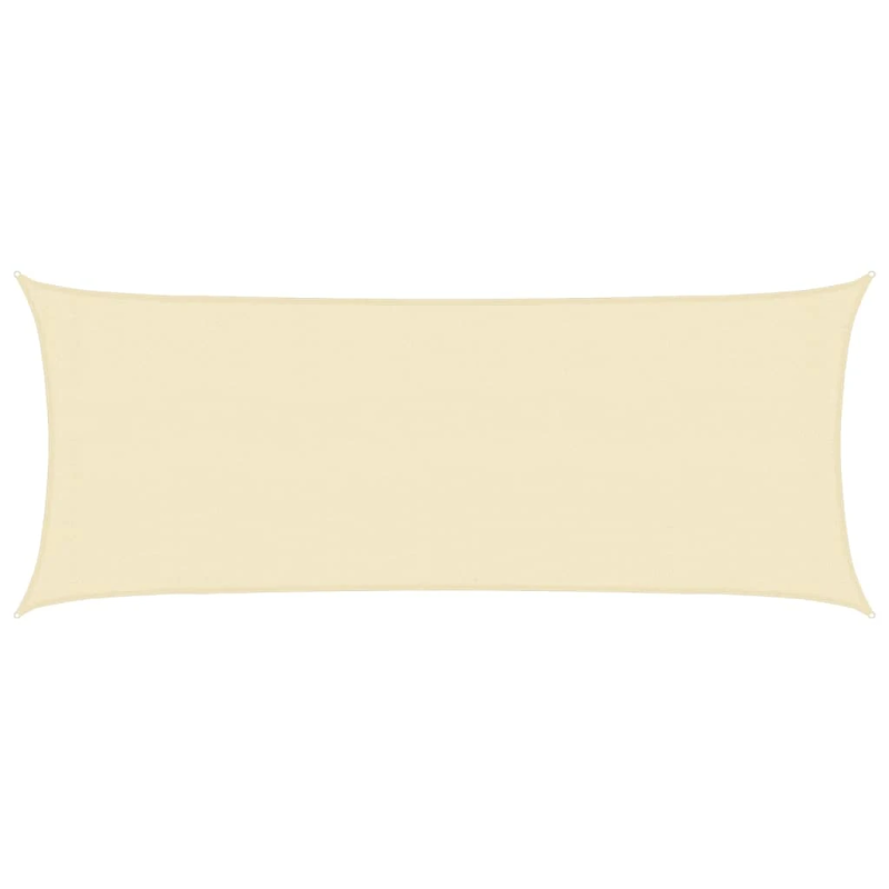 vidaXL saulessargs, 160 g-m², krēmkrāsas, 2x5 m, HDPE