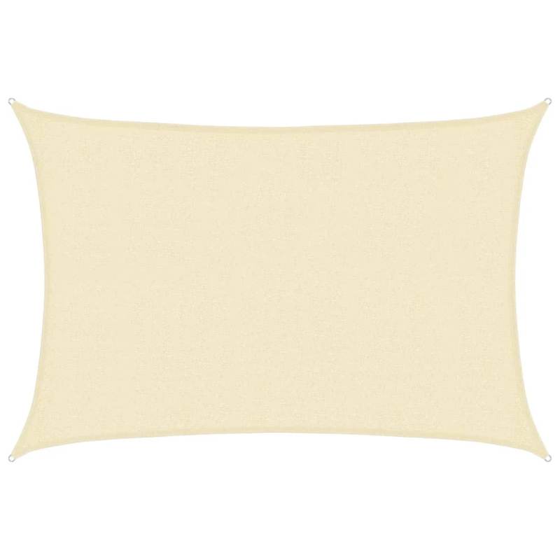 vidaXL saulessargs, 160 g-m², krēmkrāsas, 2,5x4 m, HDPE