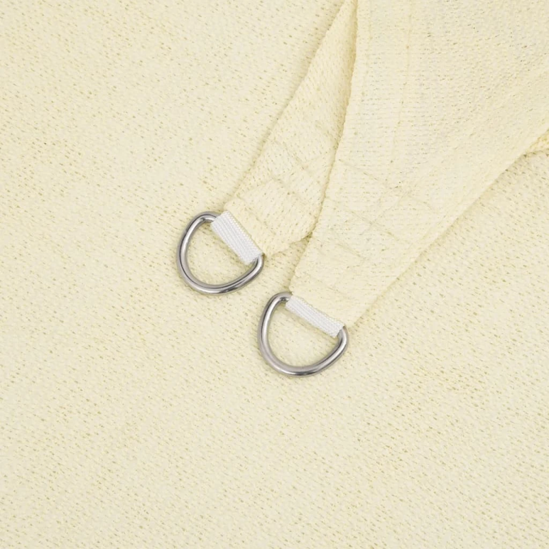 vidaXL saulessargs, 160 g-m², krēmkrāsas, 4x5x5 m, HDPE