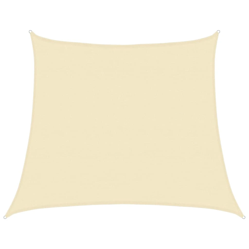 vidaXL saulessargs, 160 g-m², krēmkrāsas, 4-5x4 m, HDPE