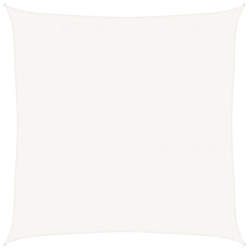 vidaXL saulessargs, 160 g-m², balts, 5x5 m, HDPE
