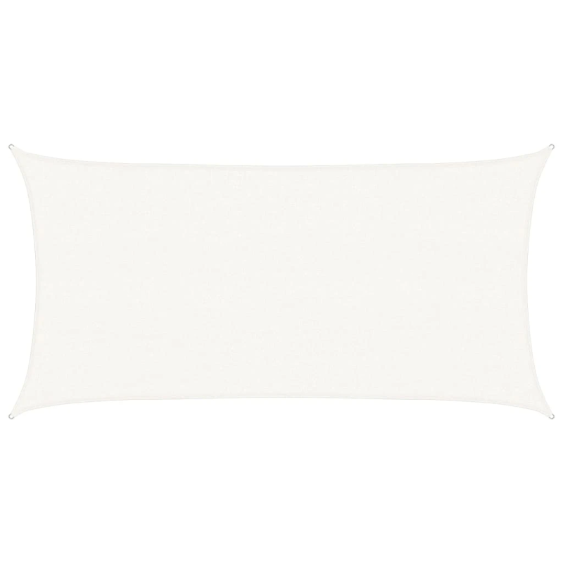 vidaXL saulessargs, 160 g-m², balts, 2,5x5 m, HDPE