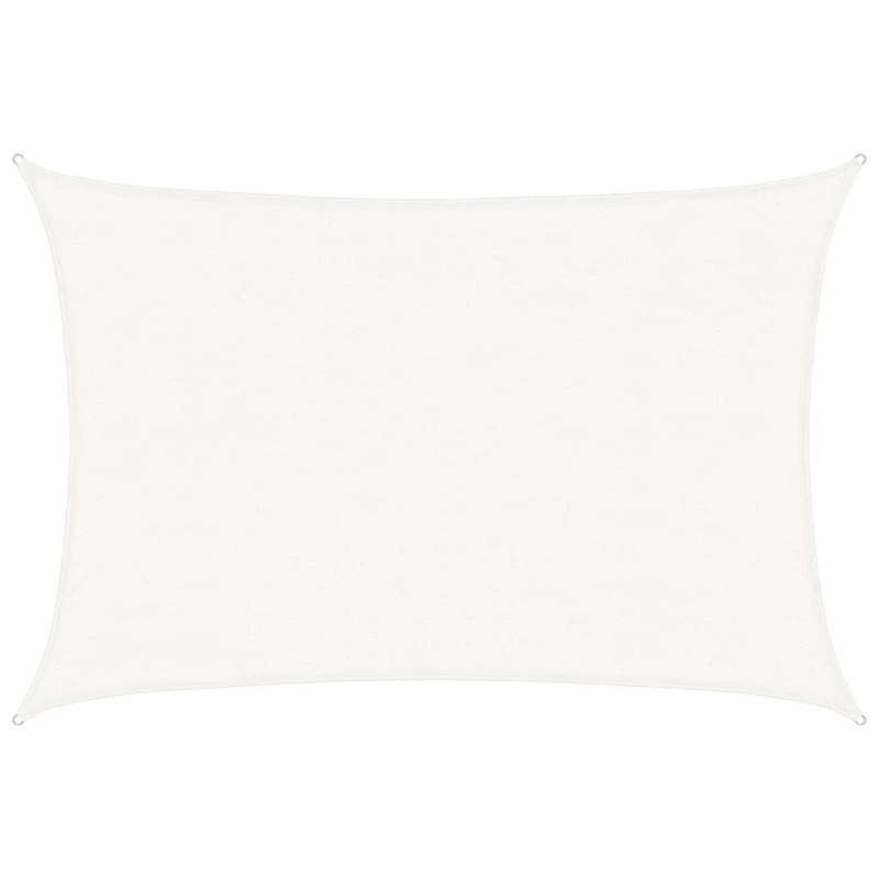 vidaXL saulessargs, 160 g-m², balts, 3x4,5 m, HDPE