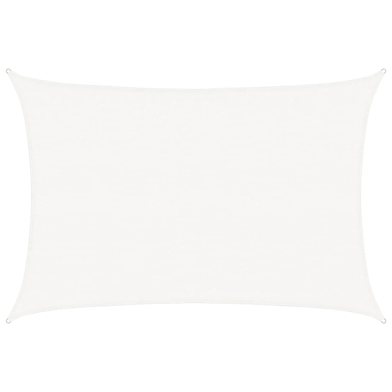 vidaXL saulessargs, 160 g-m², balts, 3,5x4,5 m, HDPE