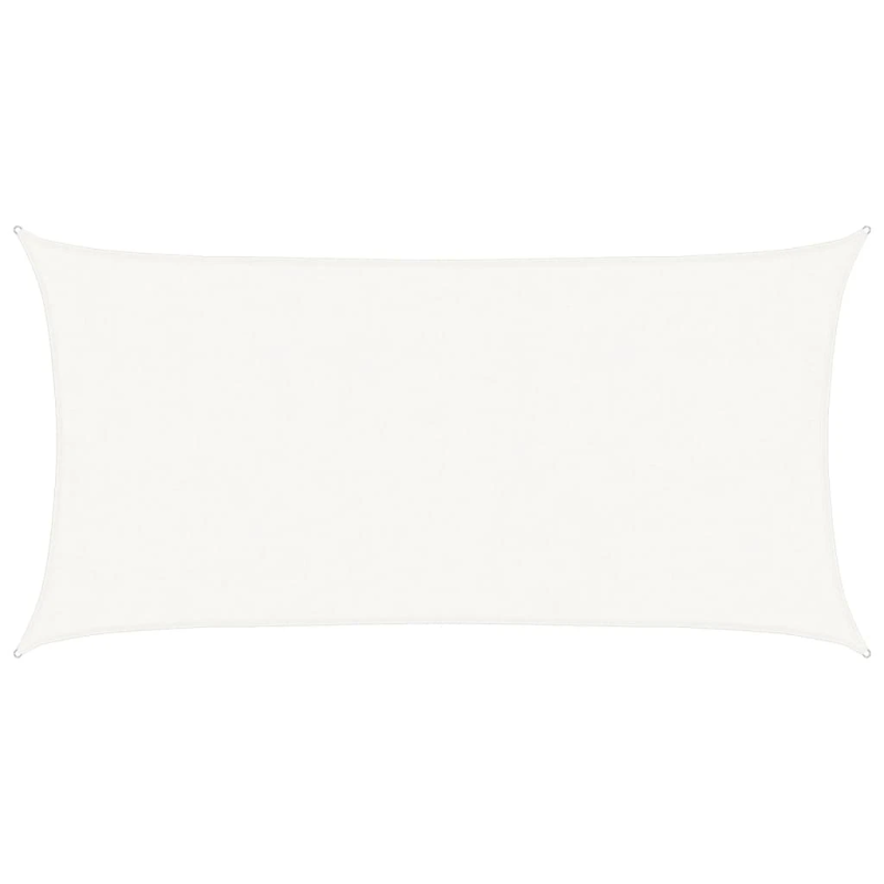 vidaXL Uždanga nuo saulės, baltos spalvos, 4x7m, HDPE, 160g-m²