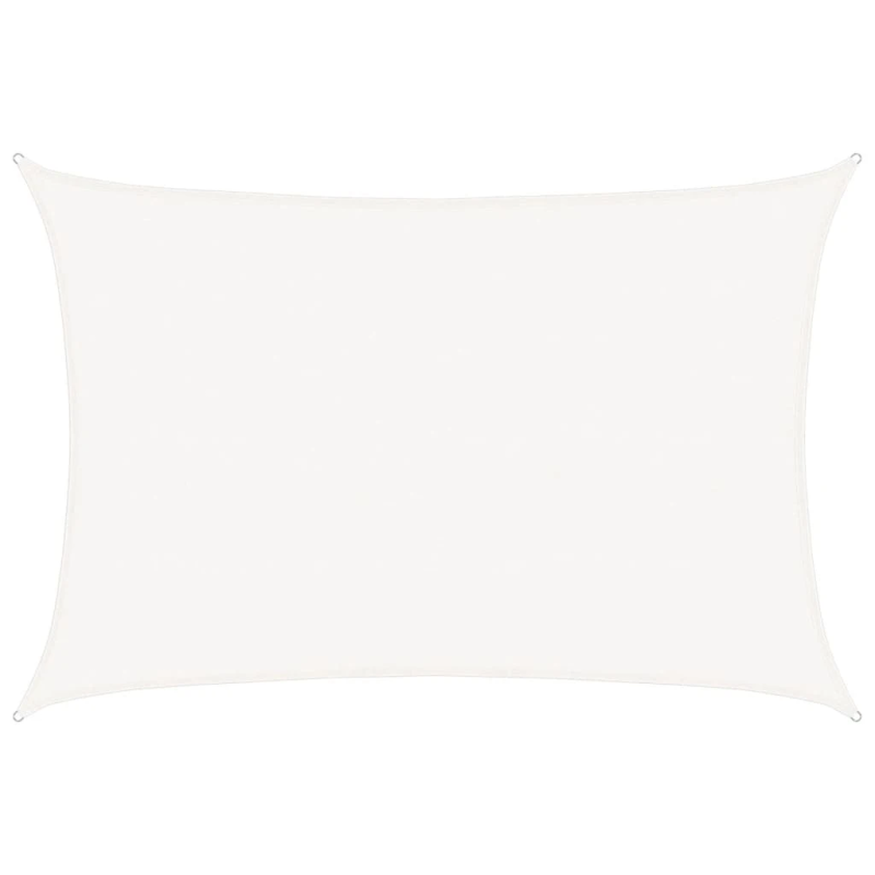 vidaXL saulessargs, 160 g-m², balts, 5x7 m, HDPE