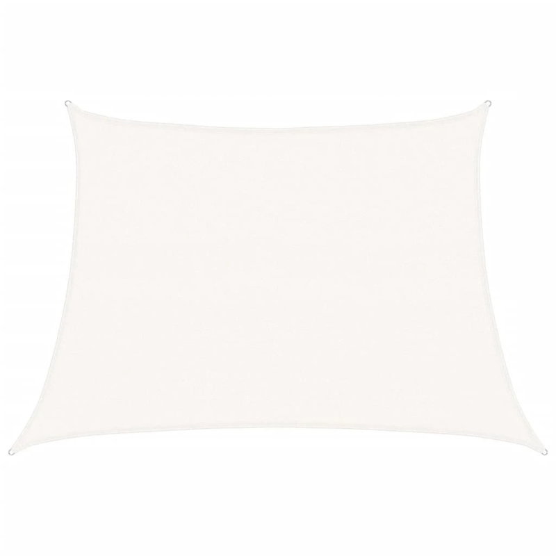 vidaXL saulessargs, 160 g-m², balts, 4-5x3 m, HDPE