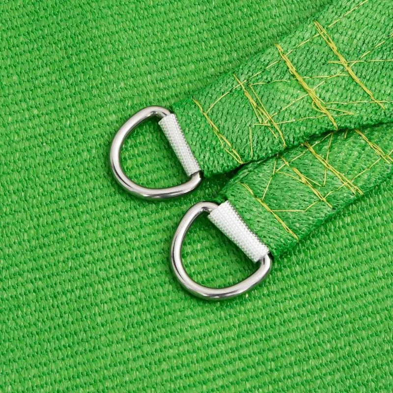 vidaXL saulessargs, 160 g-m², gaiši zaļš, 2,5x2,5 m, HDPE