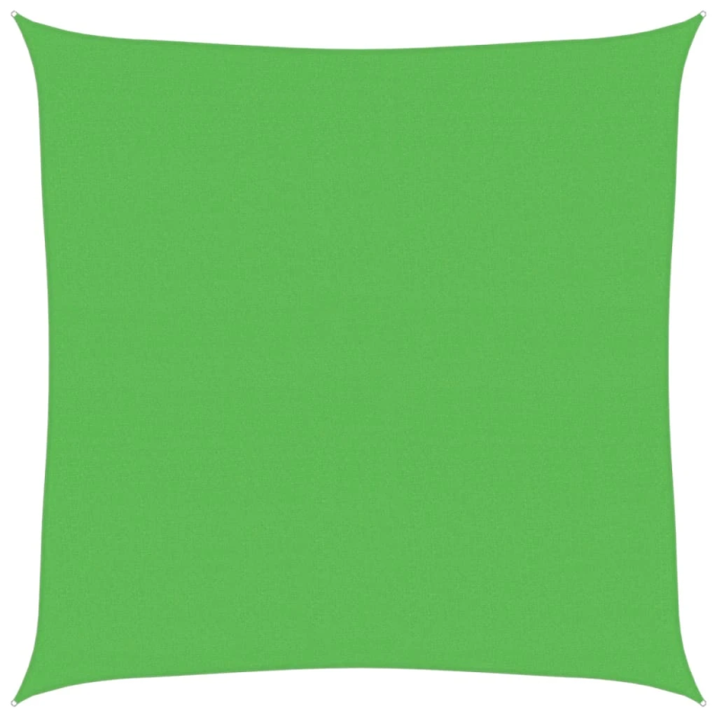 vidaXL saulessargs, 160 g-m², gaiši zaļš, 4,5x4,5 m, HDPE