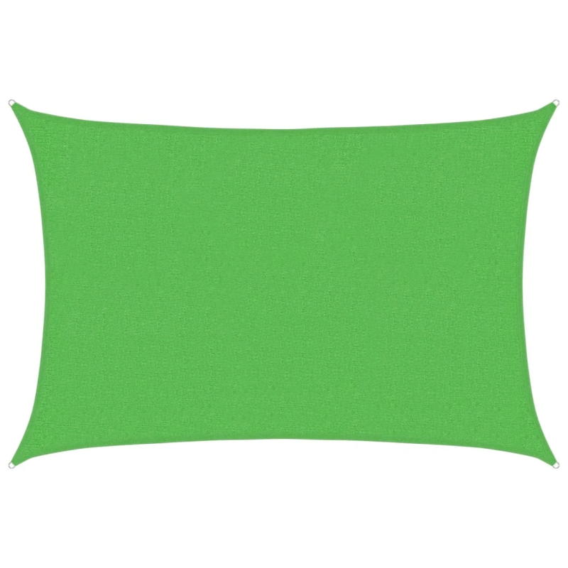 vidaXL saulessargs, 160 g-m², gaiši zaļš, 2x2,5 m, HDPE