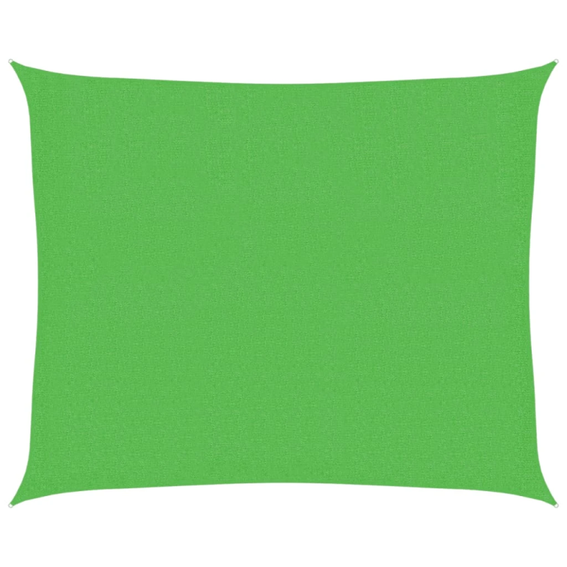 vidaXL saulessargs, 160 g-m², gaiši zaļš, 2,5x3 m, HDPE