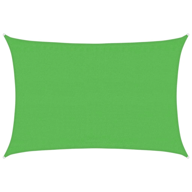 vidaXL saulessargs, 160 g-m², gaiši zaļš, 3,5x5 m, HDPE