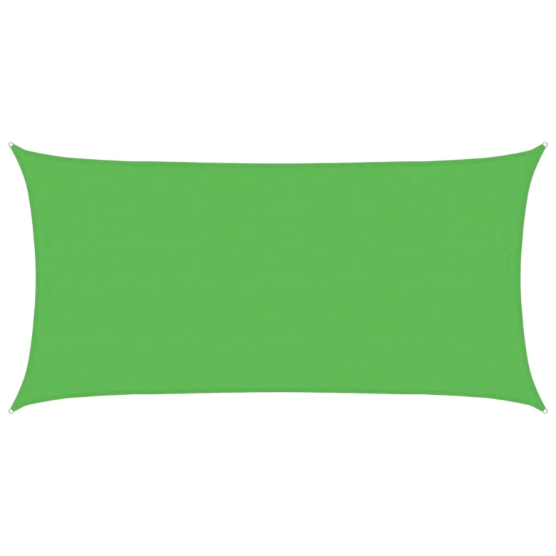 vidaXL saulessargs, 160 g-m², gaiši zaļš, 4x7 m, HDPE