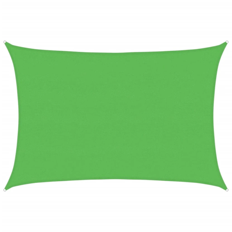 vidaXL saulessargs, 160 g-m², gaiši zaļš, 5x6 m, HDPE