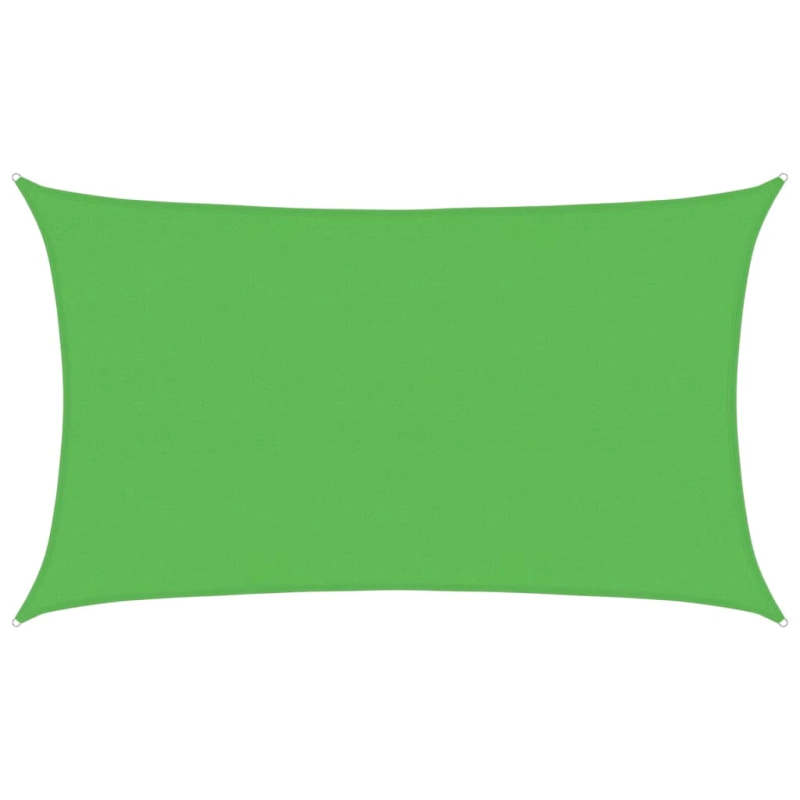 vidaXL saulessargs, 160 g-m², gaiši zaļš, 5x8 m, HDPE