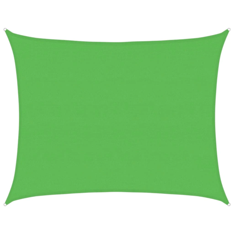 vidaXL saulessargs, 160 g-m², gaiši zaļš, 6x7 m, HDPE