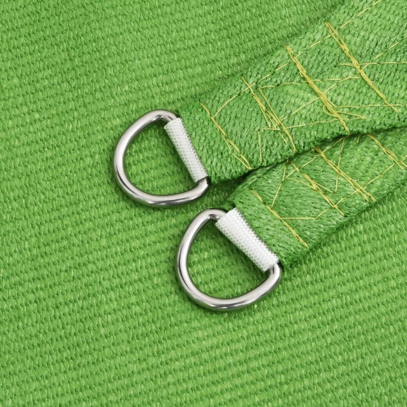 vidaXL saulessargs, 160 g-m², gaiši zaļš, 3,5x3,5x4,9 m, HDPE