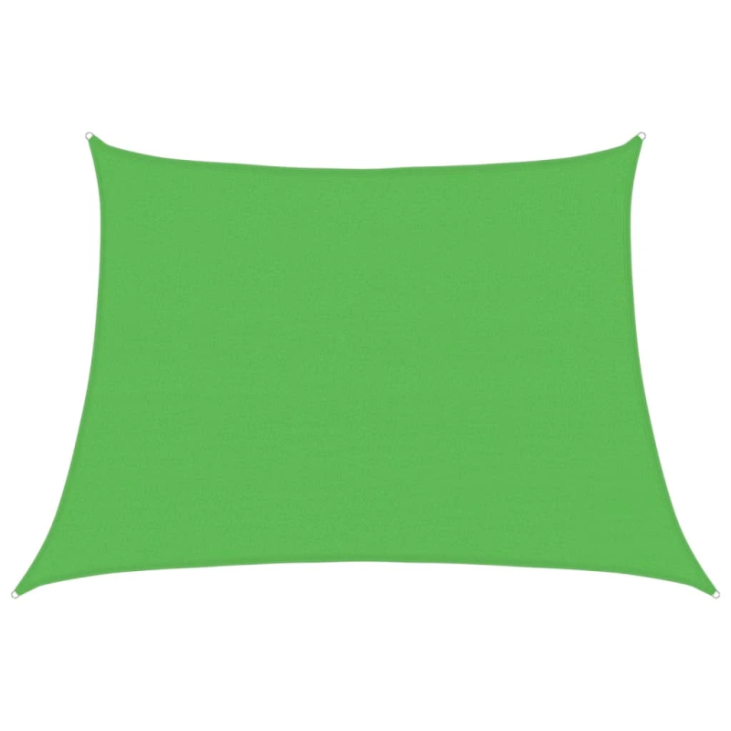 vidaXL saulessargs, 160 g-m², gaiši zaļš, 4-5x3 m, HDPE
