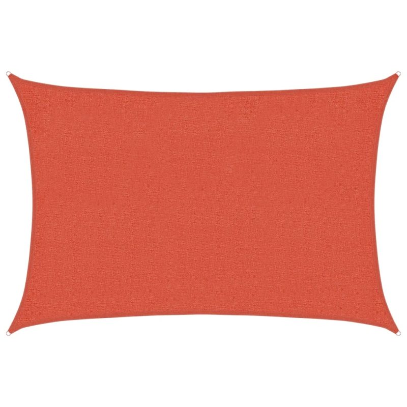 vidaXL saulessargs, 160 g-m², sarkanbrūns, 2x3 m, HDPE