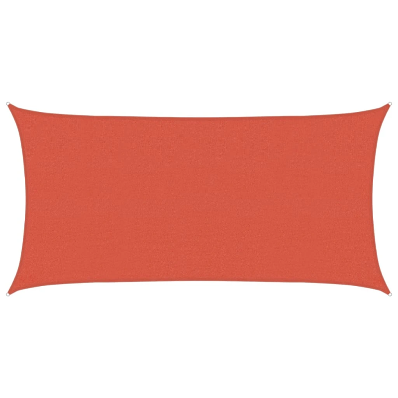 vidaXL saulessargs, 160 g-m², sarkanbrūns, 2,5x4,5 m, HDPE