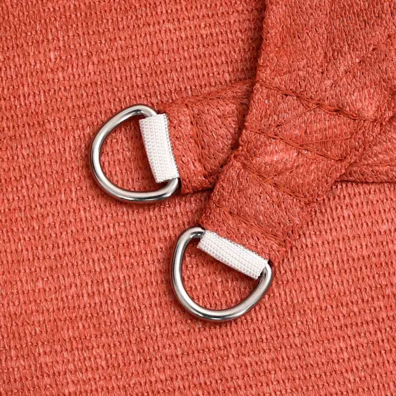 vidaXL saulessargs, 160 g-m², sarkanbrūns, 3-4x2 m, HDPE