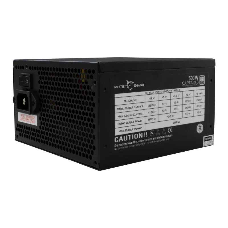White Shark GPSU-W500F Captain 3 500W 80+ RGB