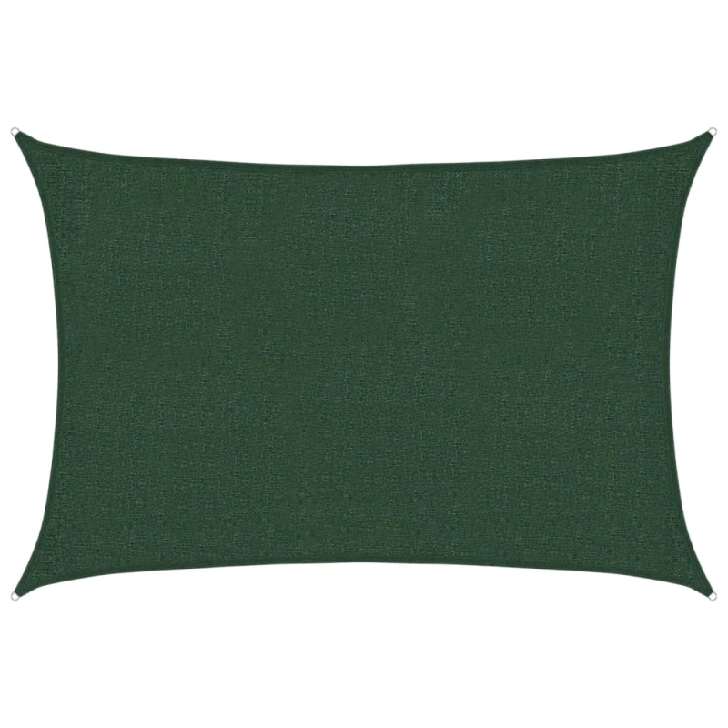 vidaXL saulessargs, 160 g-m², tumši zaļš, 2x3 m, HDPE