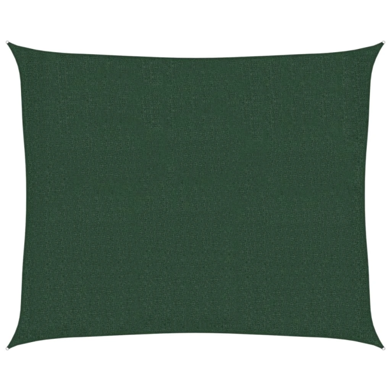 vidaXL saulessargs, 160 g-m², tumši zaļš, 2,5x3 m, HDPE