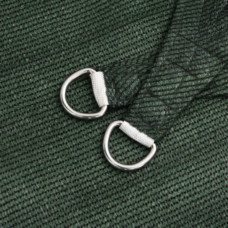 vidaXL saulessargs, 160 g-m², tumši zaļš, 3,5x4,5 m, HDPE