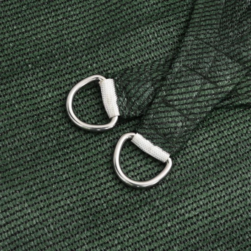 vidaXL saulessargs, 160 g-m², tumši zaļš, 3x4x4 m, HDPE