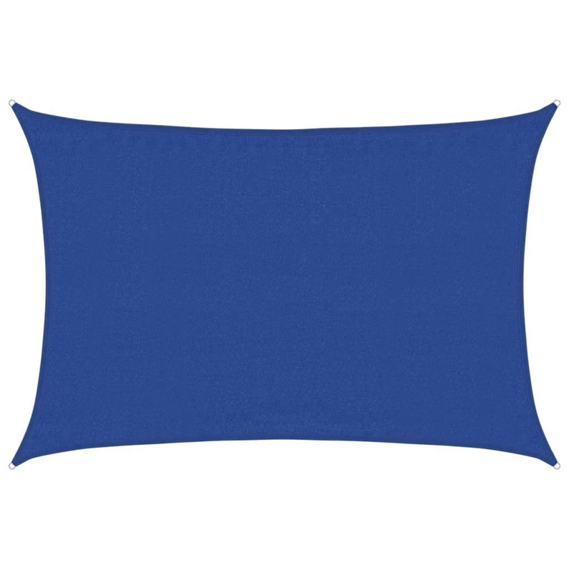 vidaXL saulessargs, 160 g-m², taisnstūra, zils, 3,5x5 m, HDPE
