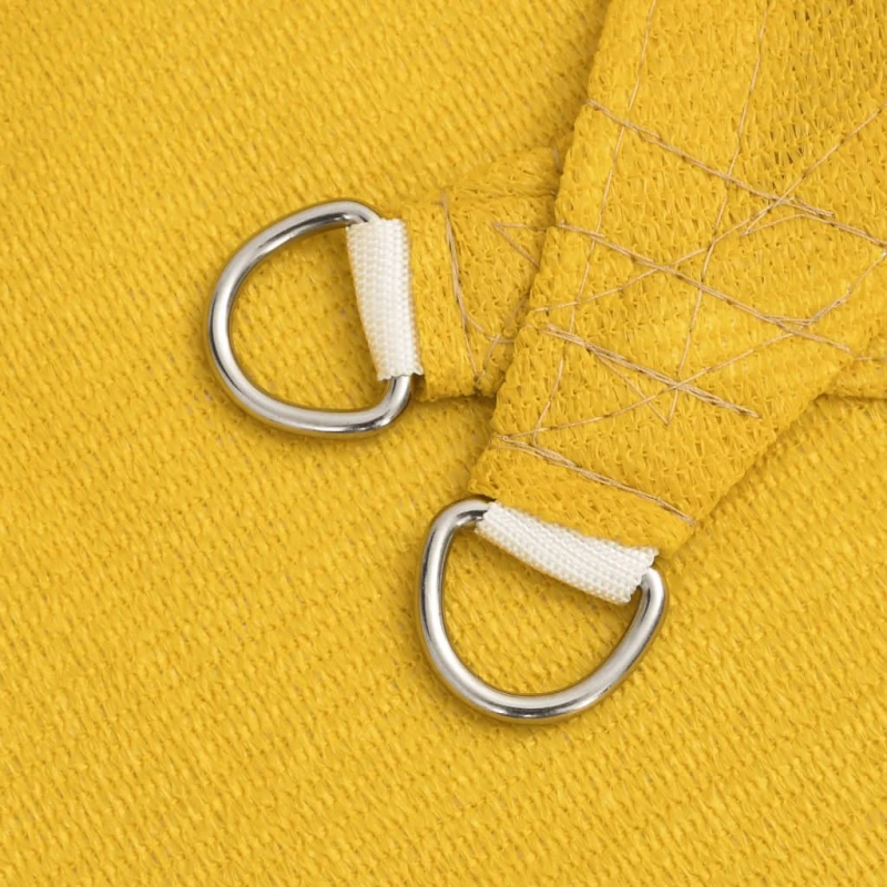 vidaXL saulessargs, 160 g-m², dzeltens, 2,5x2,5 m, HDPE