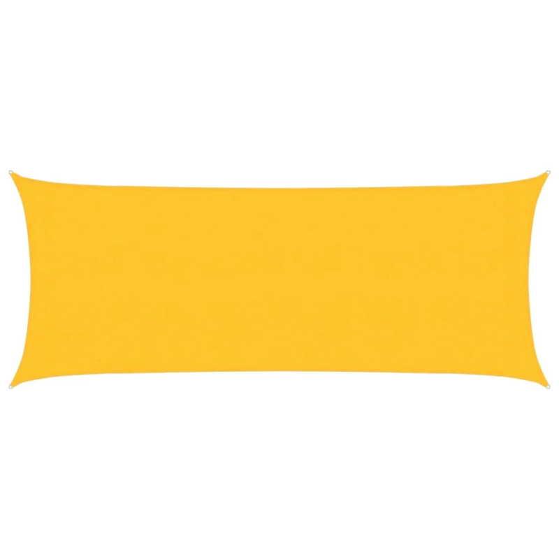 vidaXL saulessargs, 160 g-m², dzeltens, 2x5 m, HDPE