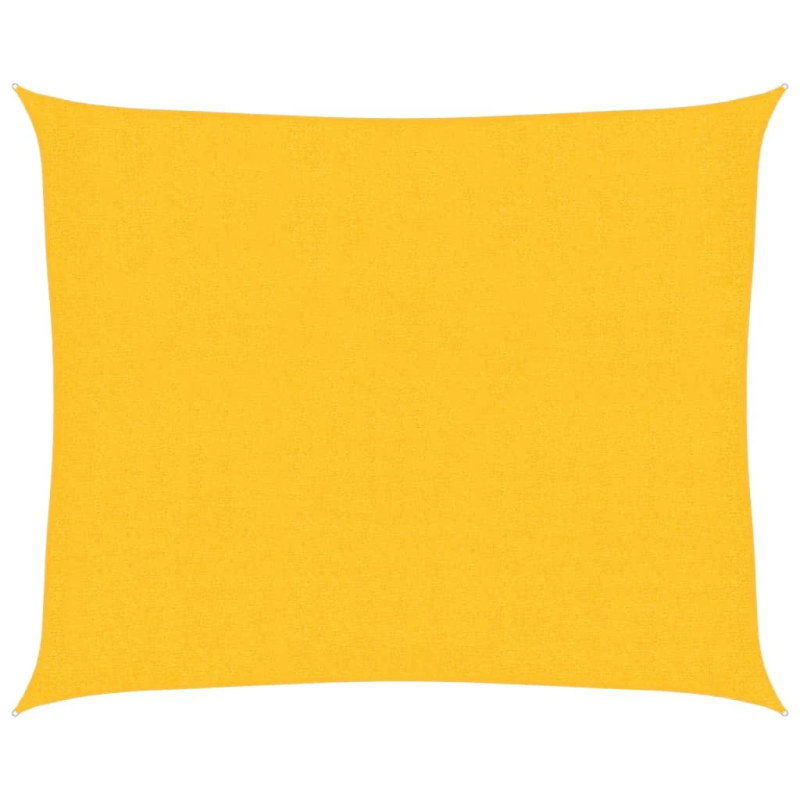 vidaXL saulessargs, 160 g-m², dzeltens, 2,5x3 m, HDPE