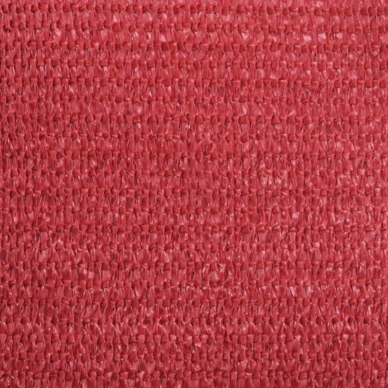 vidaXL saulessargs, 160 g-m², sarkans, 2,5x2,5 m, HDPE