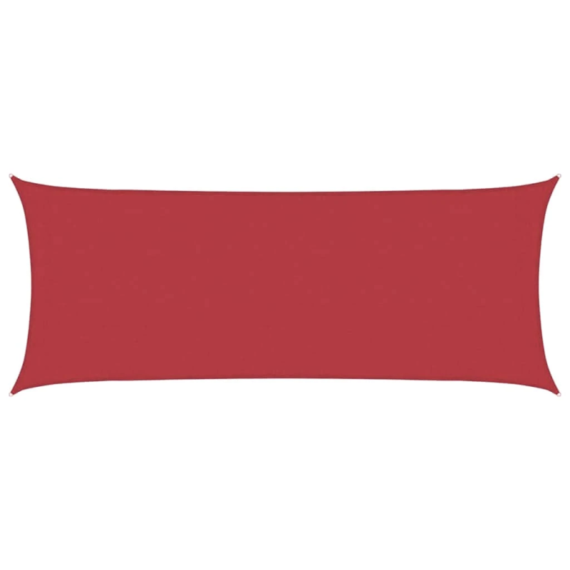 vidaXL saulessargs, 160 g-m², sarkans, 2x4,5 m, HDPE