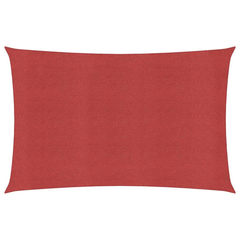 vidaXL saulessargs, 160 g-m², sarkans, 2,5x4,5 m, HDPE