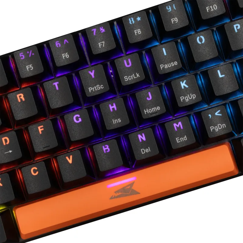 Baracuda BGK-03121 Dolphin Black US Mechanical Blue Switches