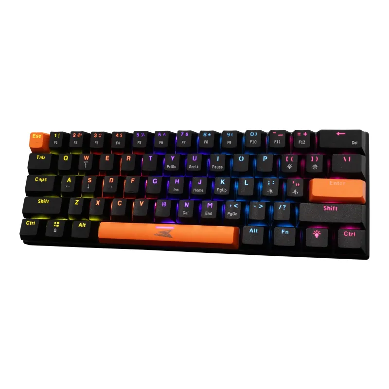Baracuda BGK-03111 Dolphin Black US Mechanical Red Switches