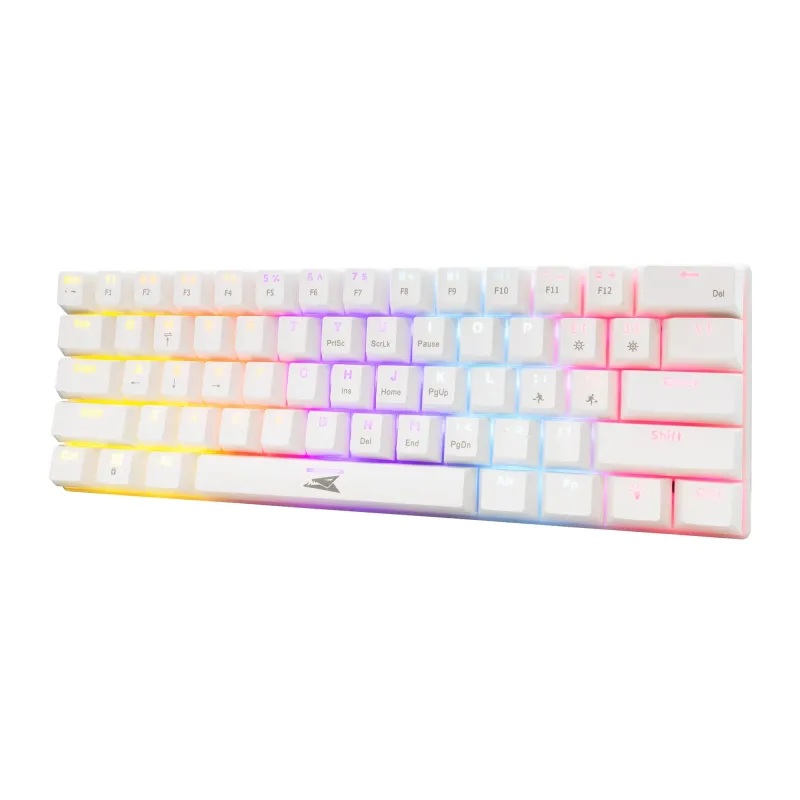 Baracuda BGK-03221 Dolphin White US Mechanical Blue Switches