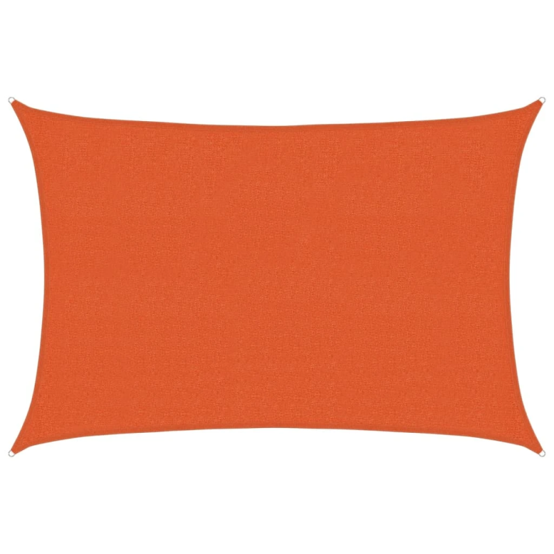 vidaXL saulessargs, 160 g-m², oranžs, 2,5x3,5 m, HDPE