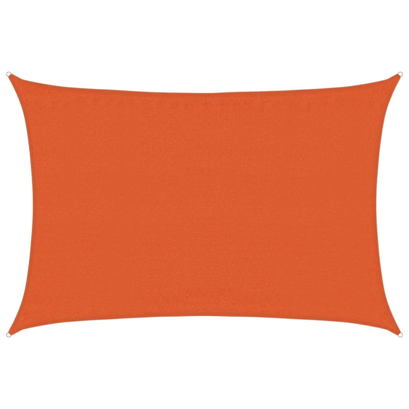 vidaXL saulessargs, 160 g-m², oranžs, 3,5x4,5 m, HDPE